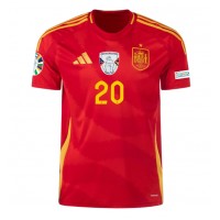 Spain Pedri Gonzalez #20 Replica Home Shirt Euro 2024 Short Sleeve